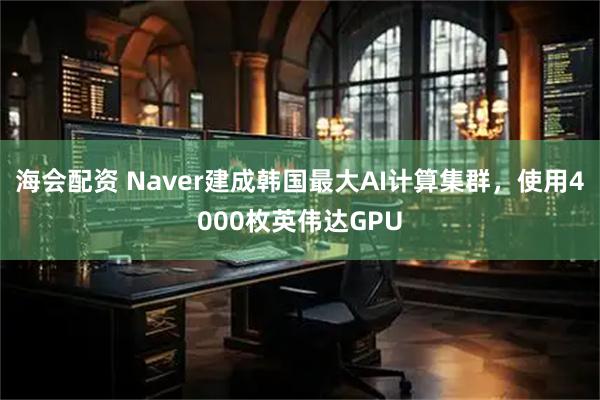 海会配资 Naver建成韩国最大AI计算集群，使用4000枚英伟达GPU